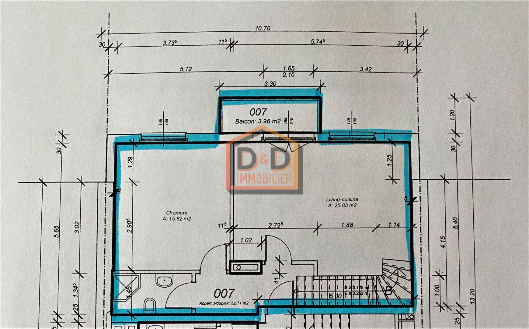 Appartement à Esch-Sur-Alzette, 120 m², 3 chambres, 2 salles de bain, 649 280 €