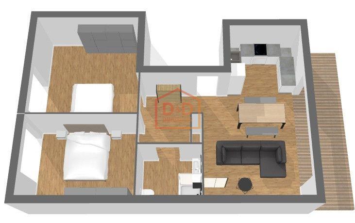 Appartement à Luxembourg-Belair, 78 m², 2 chambres, 2 500 €/mois
