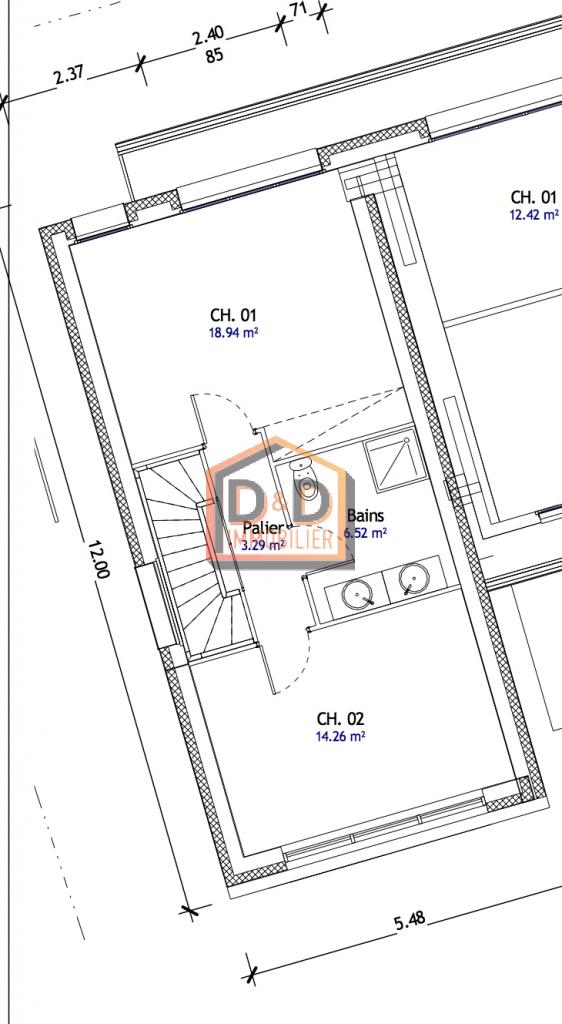 Maison à Esch-Sur-Alzette, 120 m², 254 500 €