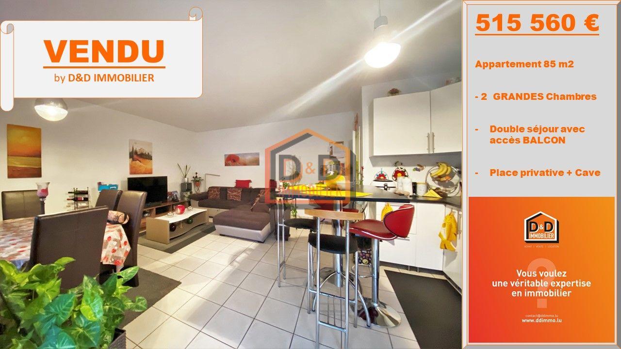 Appartement à Esch-Sur-Alzette, 85 m², 2 chambres, 1 salle de bain, 515 560 €