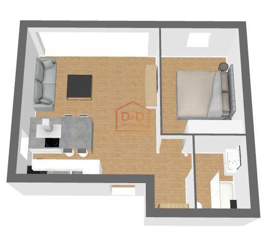 Appartement à Luxembourg-Belair, 45 m², 1 chambre, 1 650 €/mois