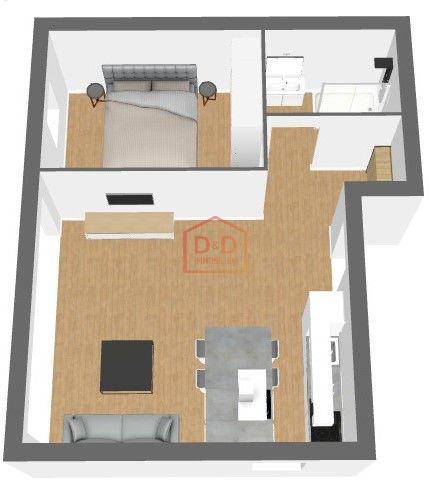 Appartement à Luxembourg-Belair, 45 m², 1 chambre, 1 650 €/mois