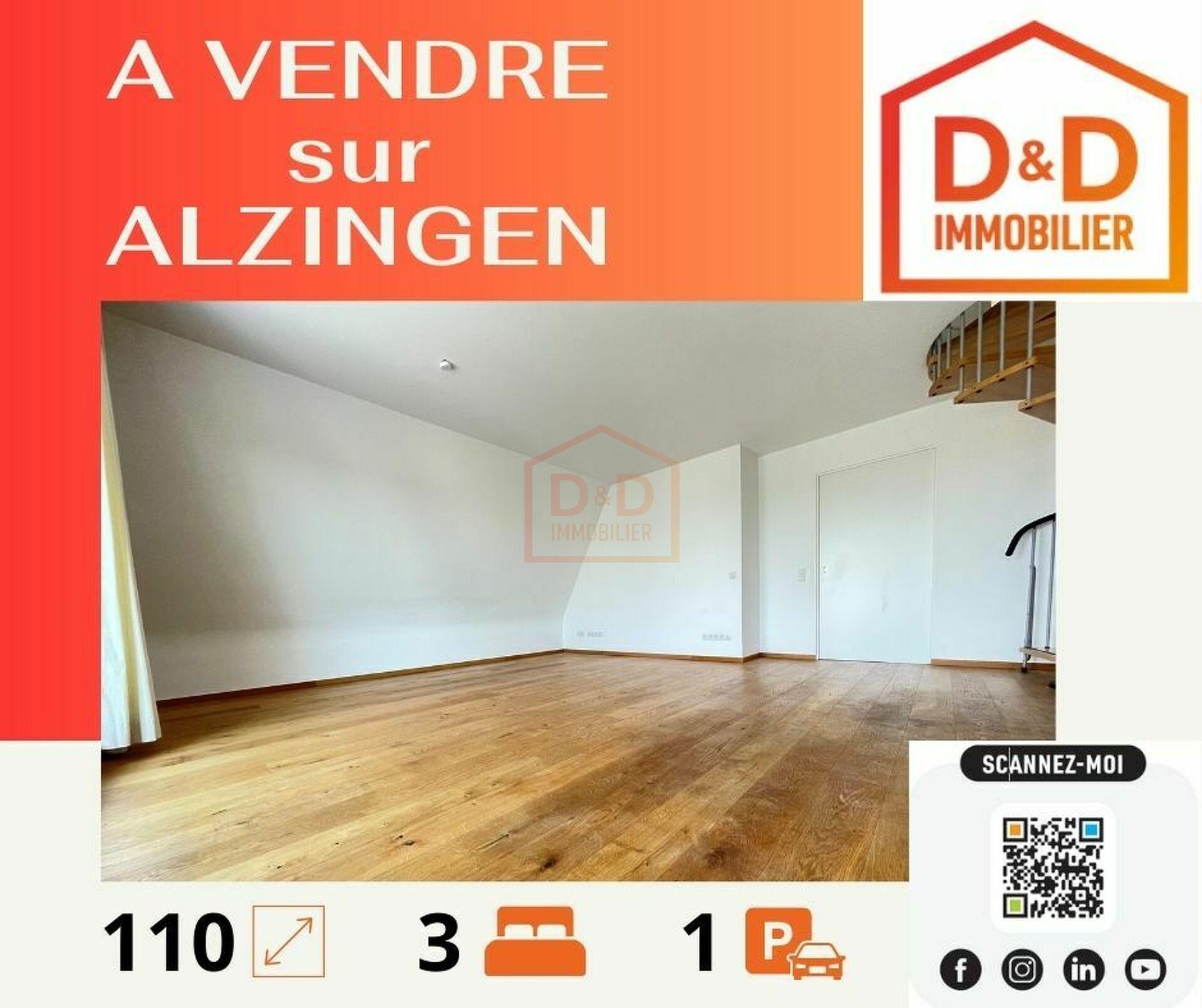 Appartement à Alzingen, 110 m², 3 chambres, 779 680 €