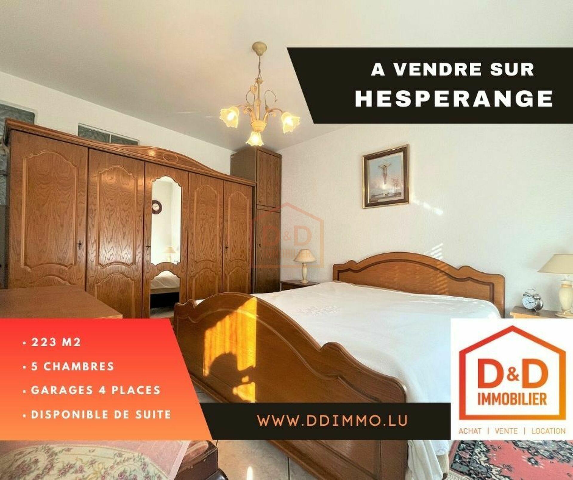Maison à Hesperange, 223 m², 5 chambres, 2 salles de bain, 4 garages, 1 200 000 €